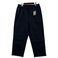 パンツ Cloveru comfort linen pants (XL) ブラック