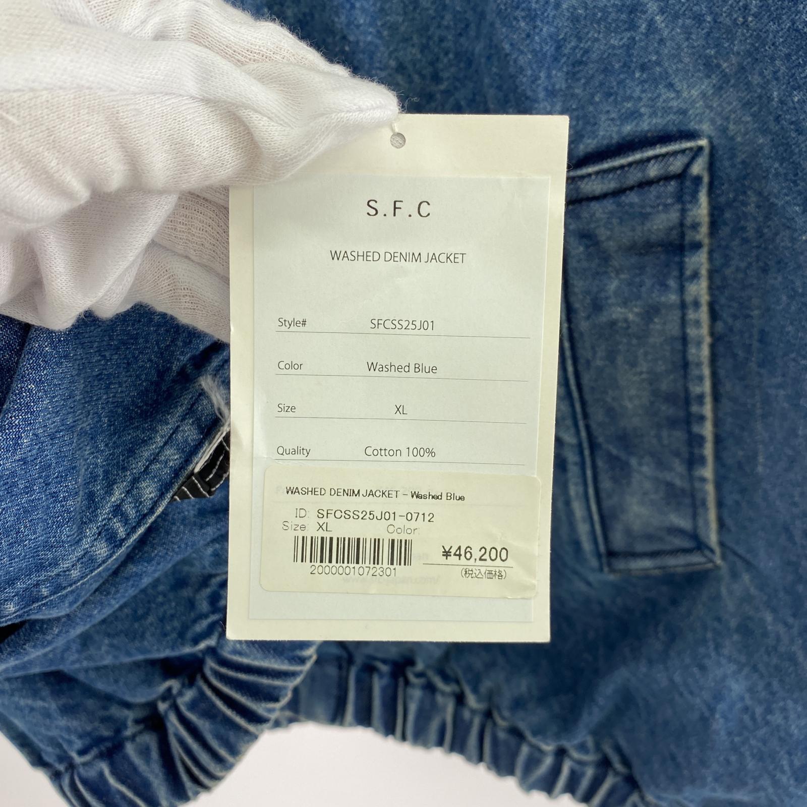 デニムジャケット S.F.C WASHED DENIM JACKET LL