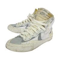 スニーカー ×sacai BLAZER MID WHITE/WOLF GREY 25.5cm (US7 1/2 UK7 EU41) ホワイト