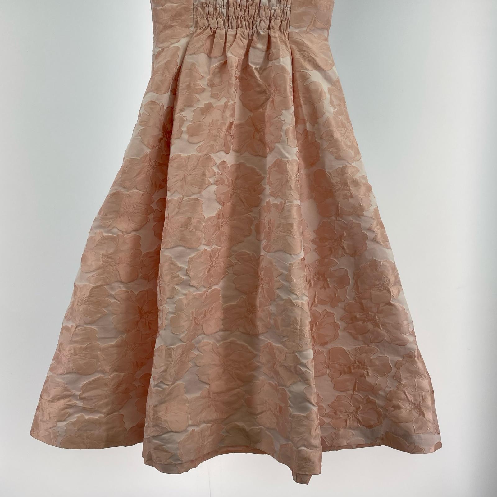 ワンピース MISTREASS Flower Jacquard Princess Dress ピンク