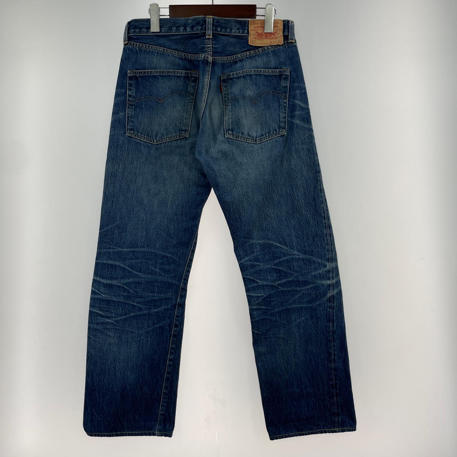 デニムパンツ 501XX 1966年モデル W32 L36 32 ブルー