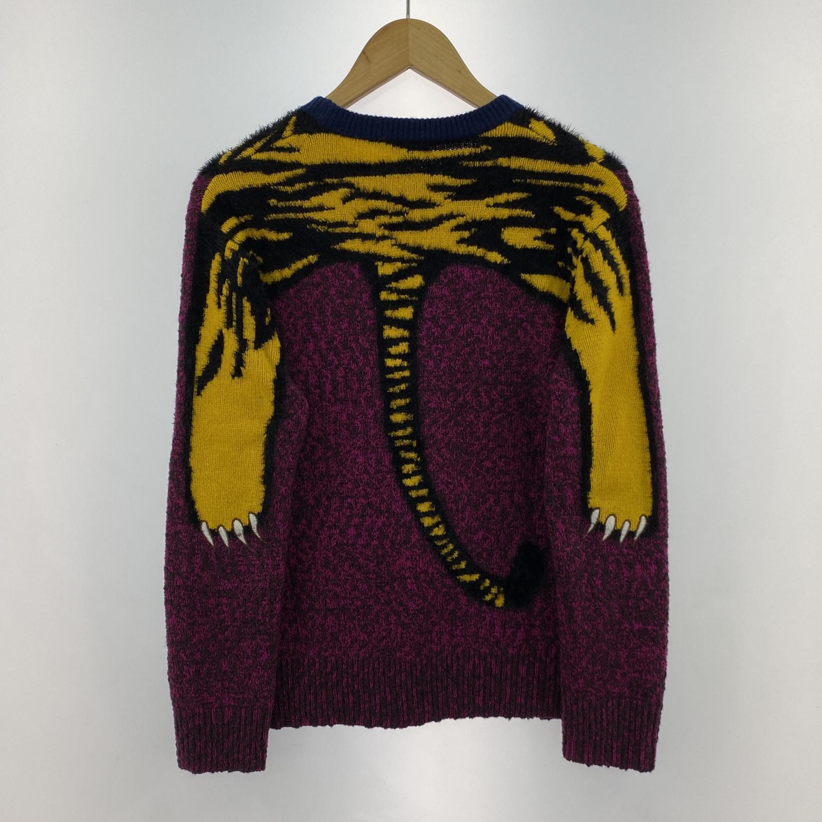 ニット Claw Tiger jumper (XS) ムラサキ パープル