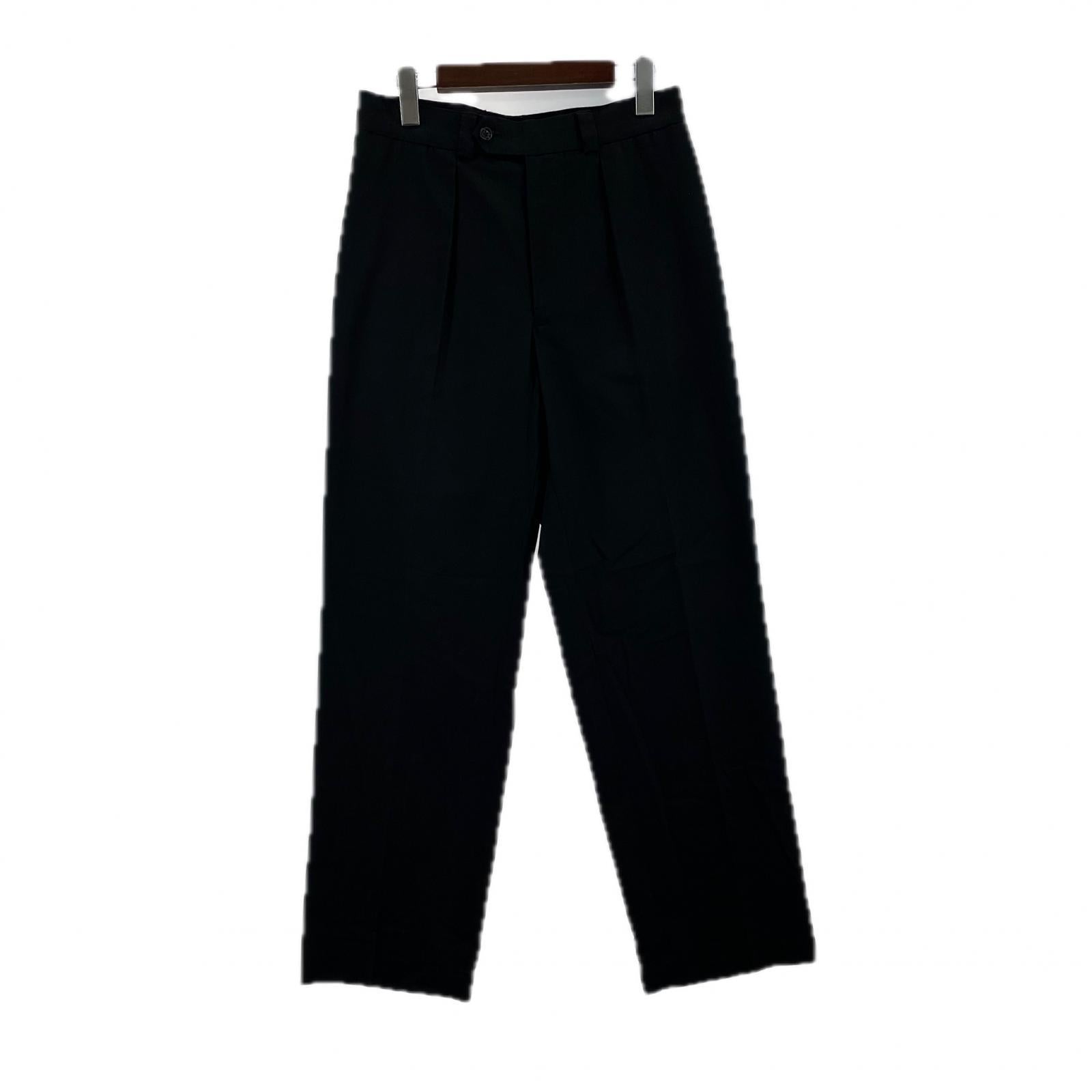 パンツ PILGRIM 1プリーツテーパードスラックス NVY (30) 44 ネイビー