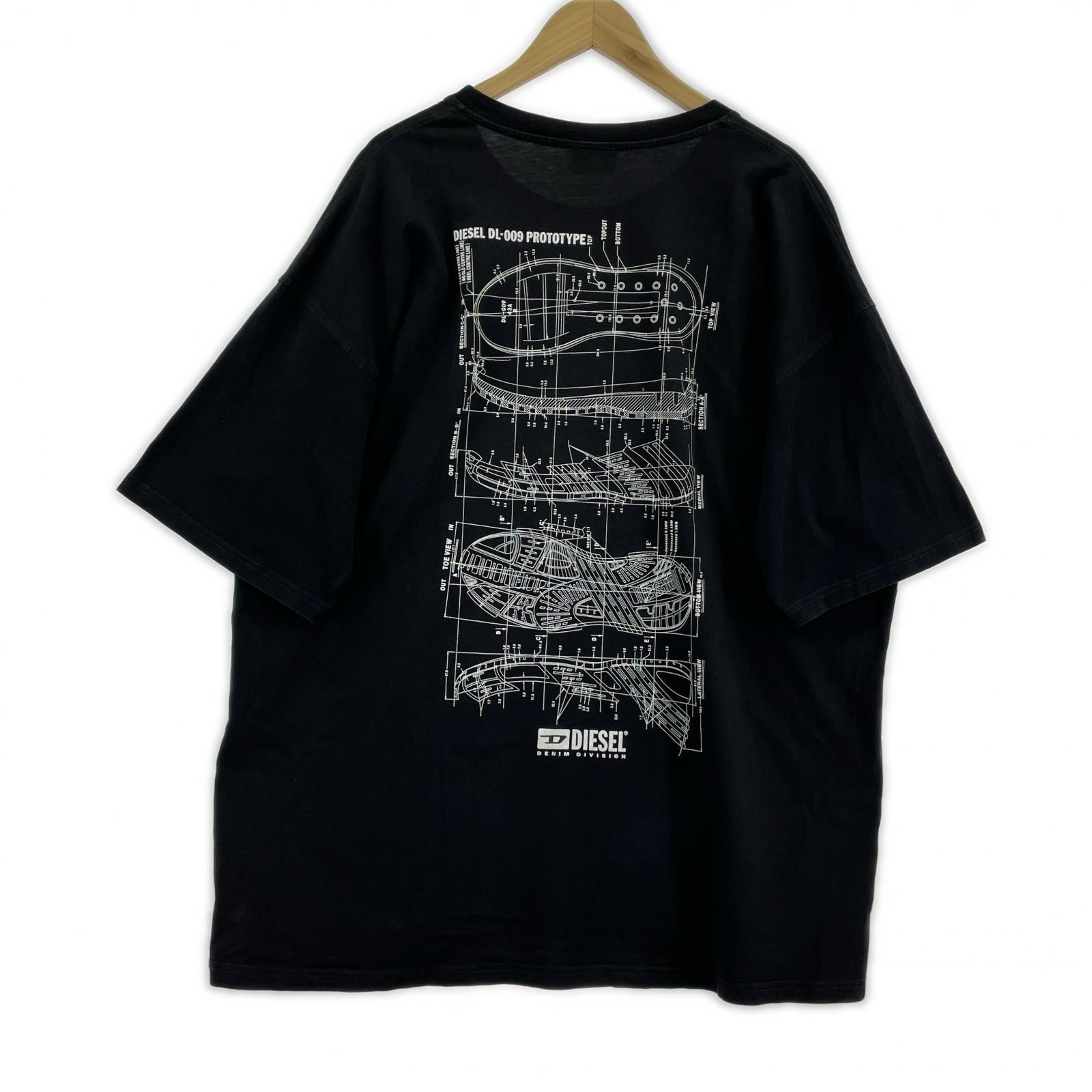 半袖Tシャツ 24SS ショッパーカットソー 黒 (3XL) ブラック