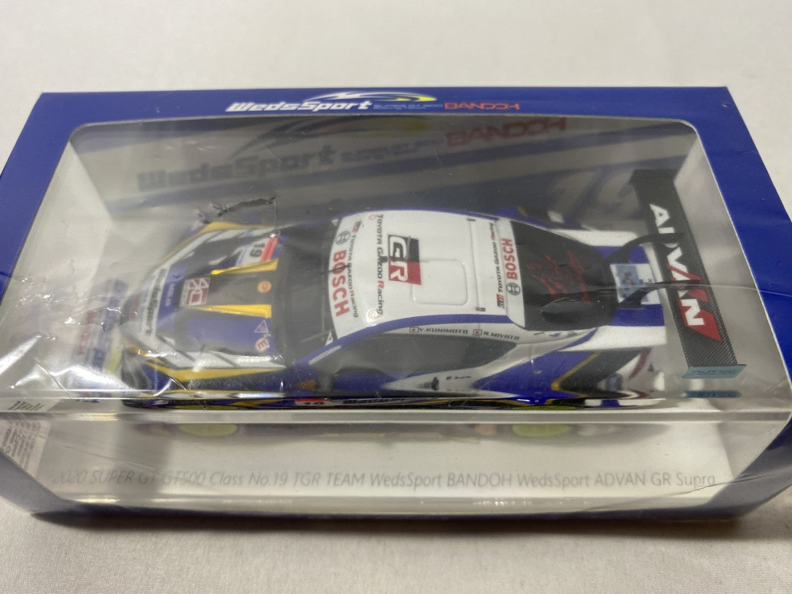 Spark 2020 GT500 Team Wedsport BANDOH スケールカー
