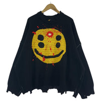 ニット CREW NECK KNIT L L ブラック
