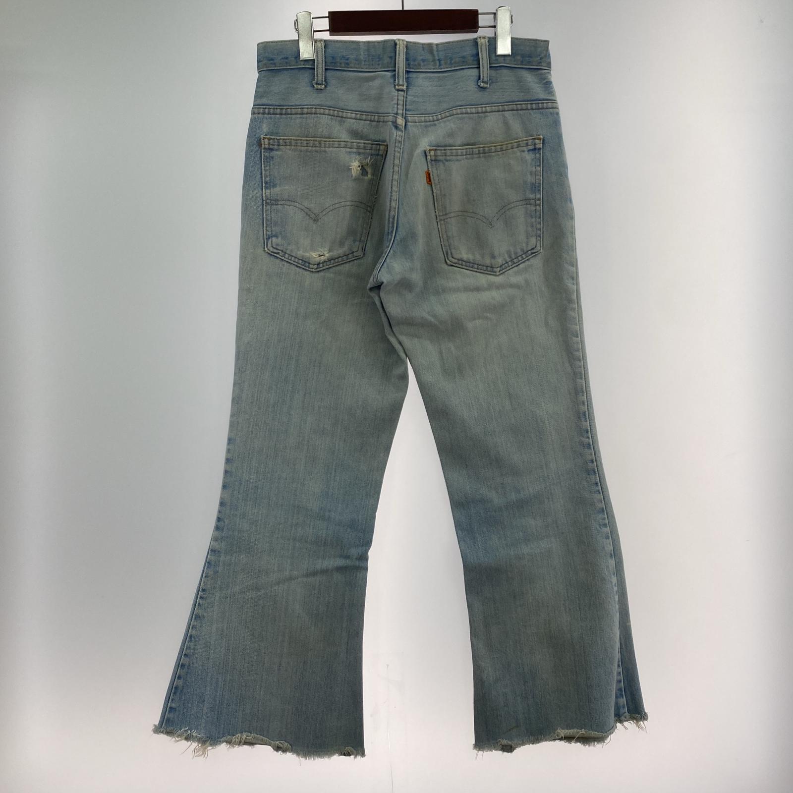 デニムパンツ 70s 684-0217 ベルボトムデニム 実寸W32