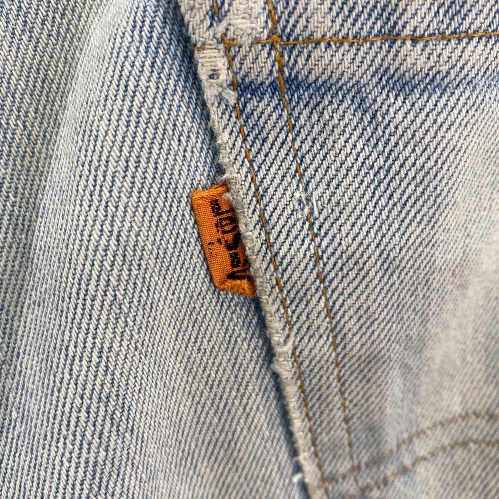 デニムパンツ 70s 684-0217 ベルボトムデニム 実寸W32