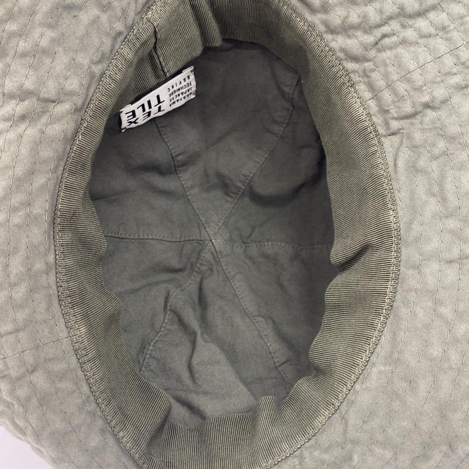 ハット TEXTILE SILK SLEEK ハット オリーブ 1