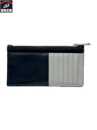 BOTTEGA VENETA ロングファスナー カセット カードケース ダクグリーン