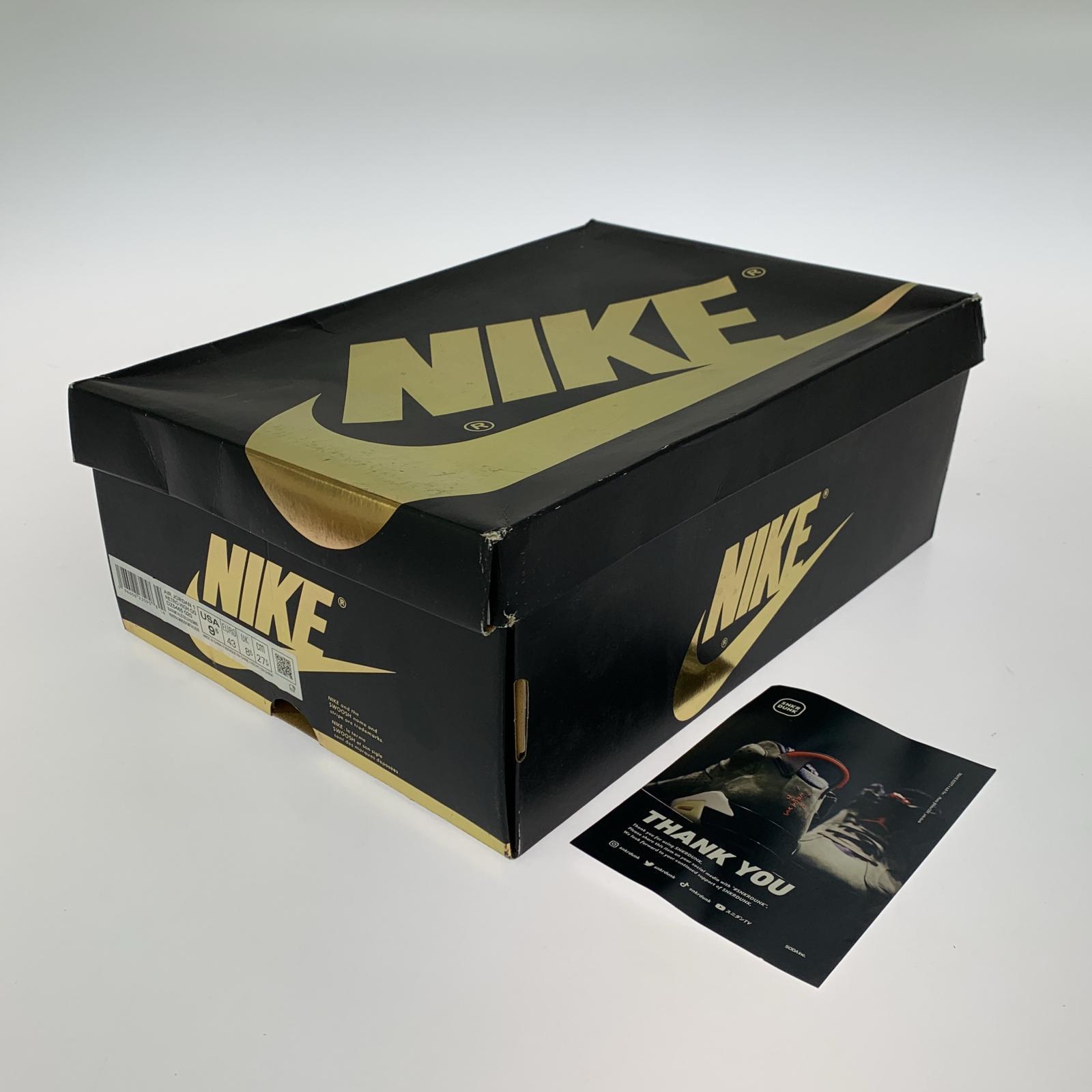スニーカー AIR JORDAN 1 RETRO HIGH OG PALOMINO 27.5cm (US9 1/2 UK9 EU45)