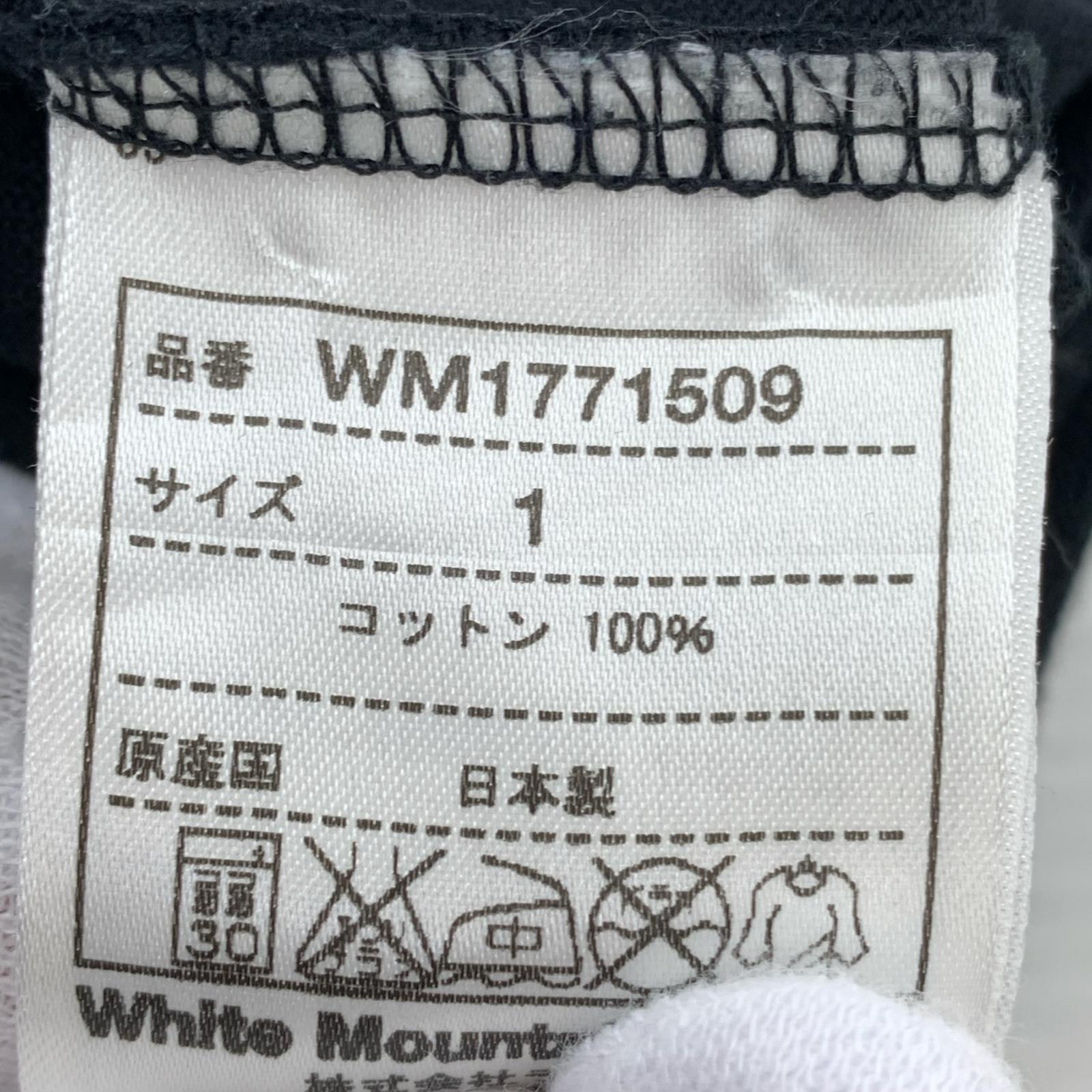 半袖Tシャツ WHITE MOUNTAINEERING 半袖Tシャツ・カットソー 1 ブラック