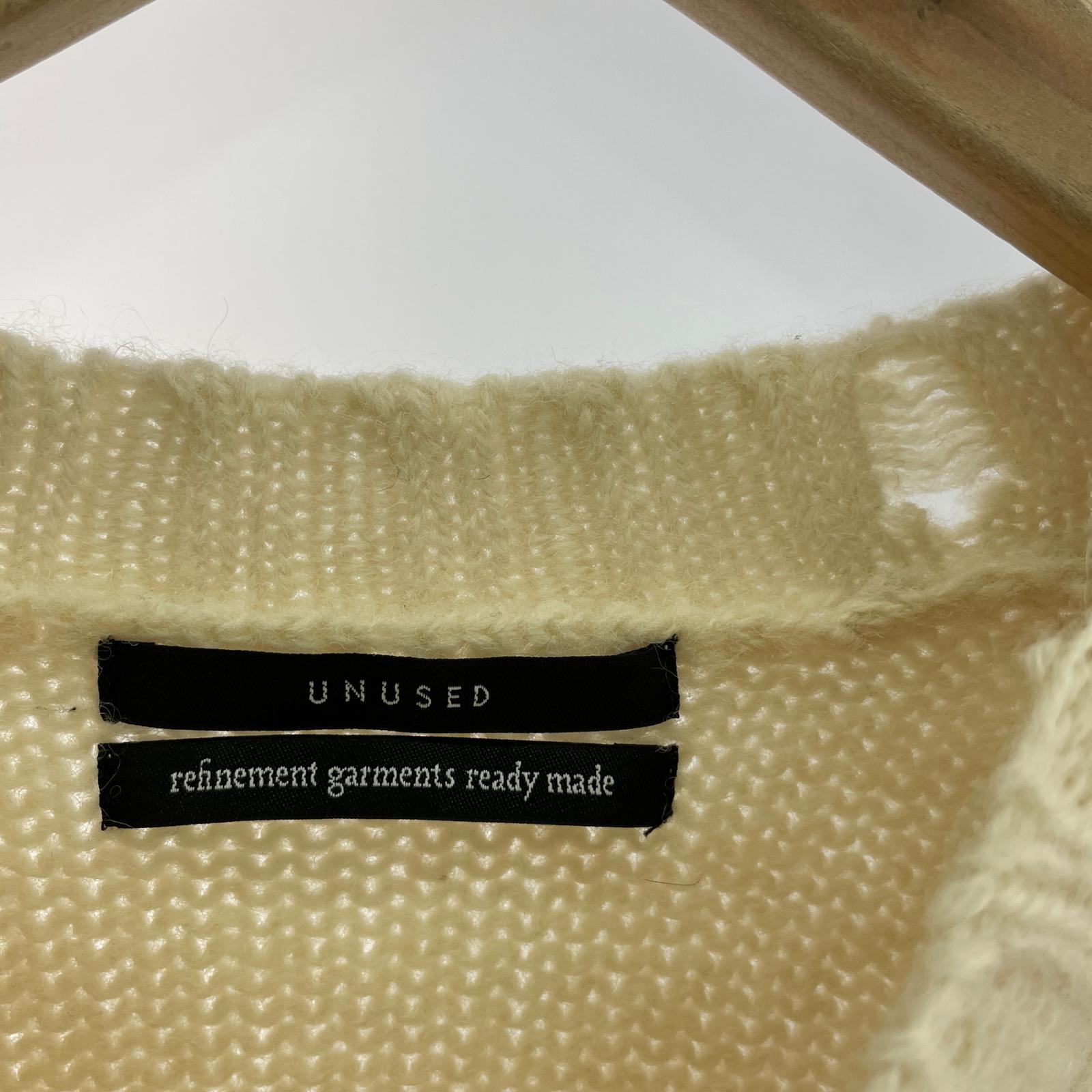 ニット 3G CREW NECK DAMAGE KNIT 2