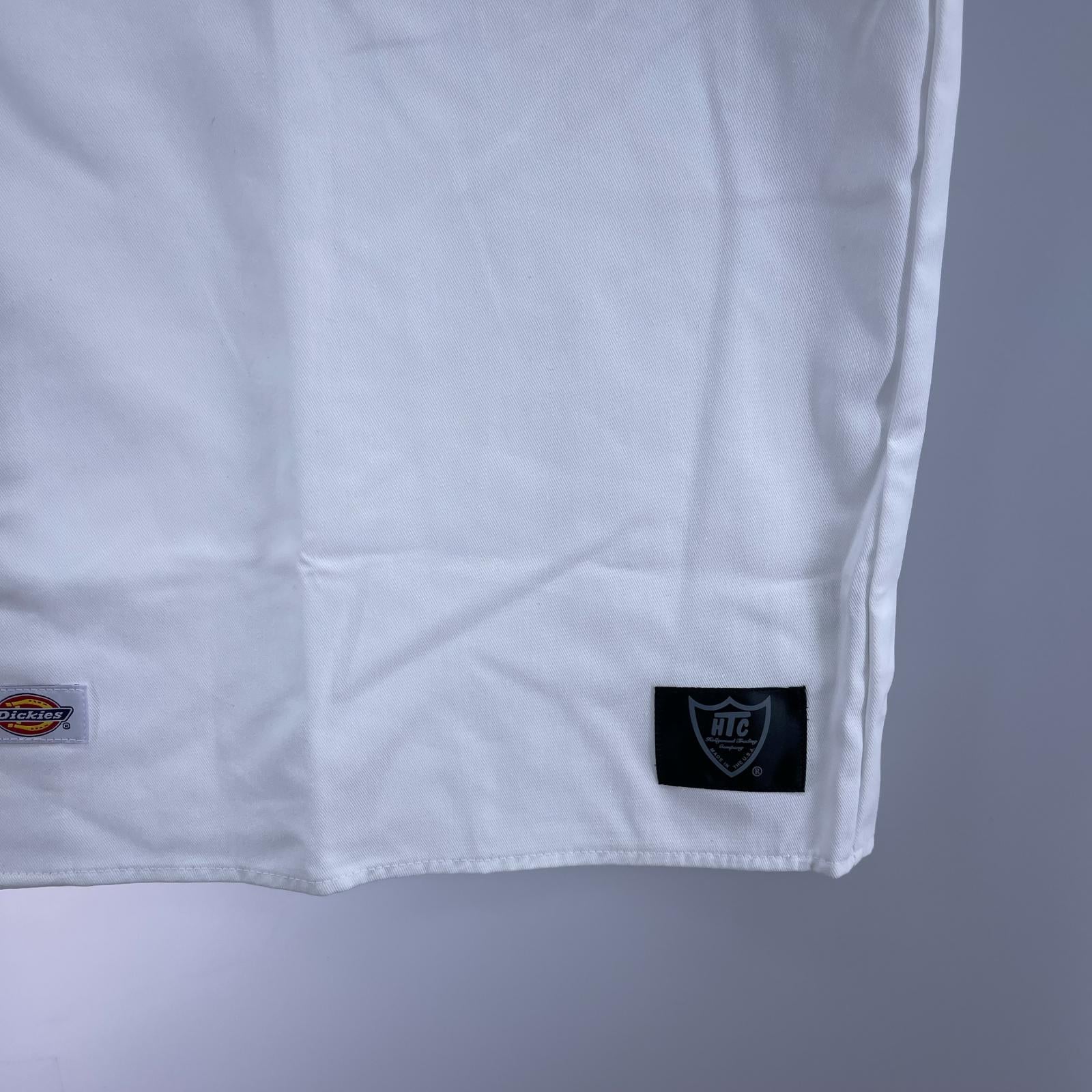 半袖シャツ HTC×Dickies Short Sleeve Work Shirt Flower L ホワイト L ホワイト
