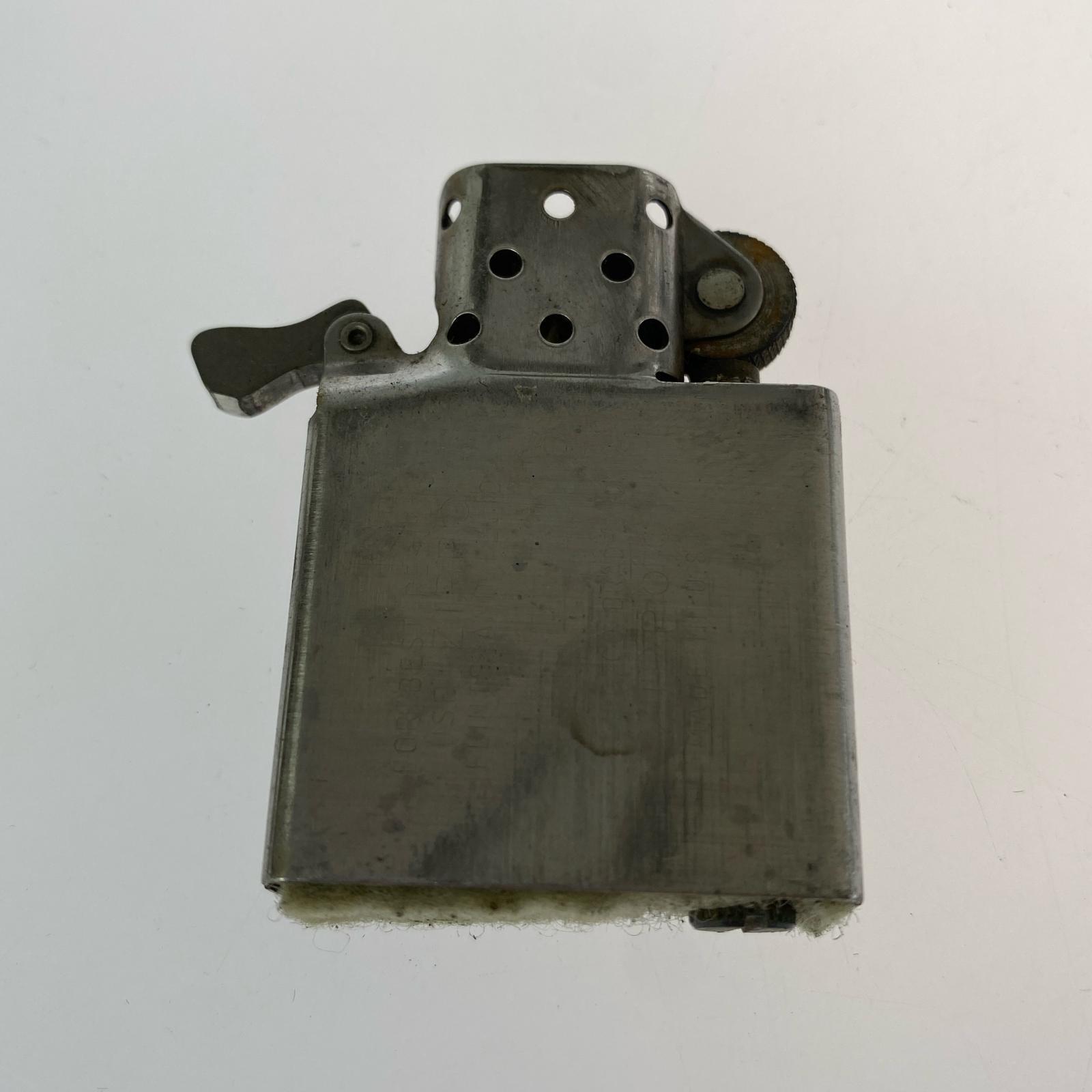 ライター ヴィンテージ ZIPPO 旧ロゴ 筆記体 1971年製 縦線