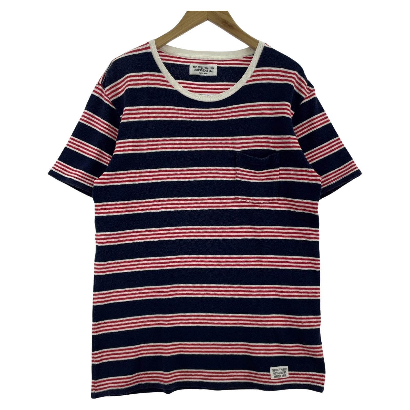 半袖Tシャツ L/ボーダー L