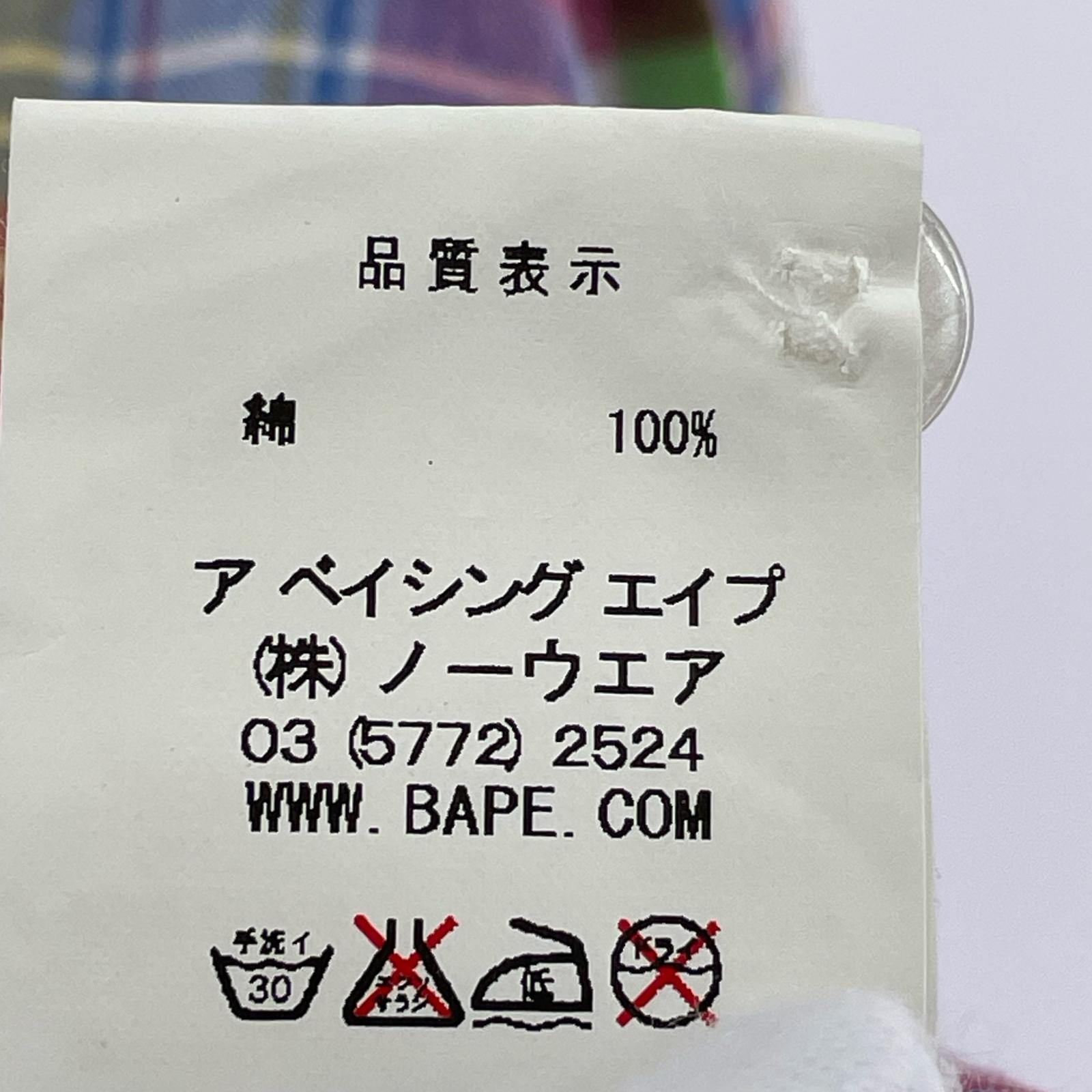 長袖シャツ チェック ウエスタンシャツ ピンク (XS) マルチカラー