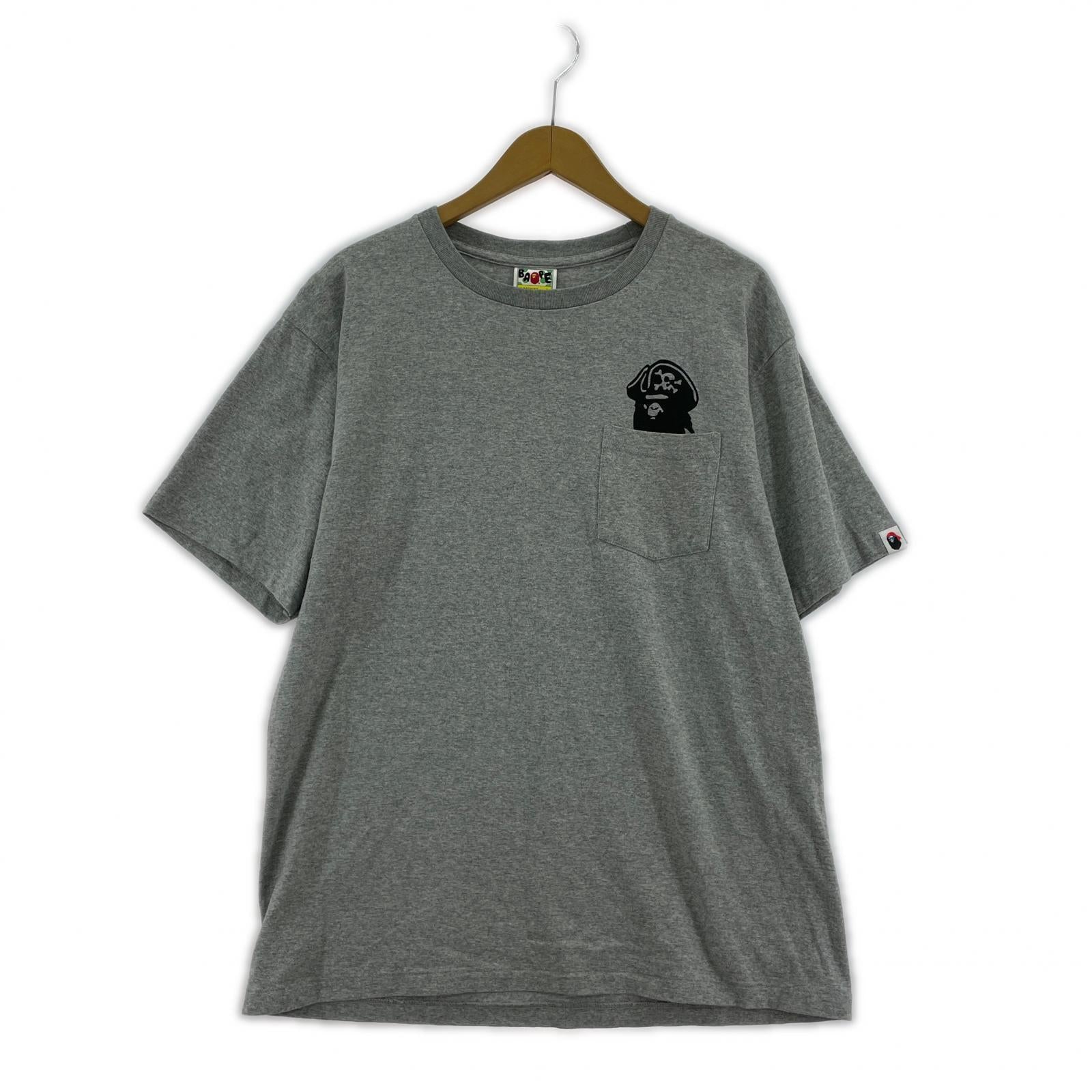半袖Tシャツ PIRATE POCKET TEE (L) L グレー
