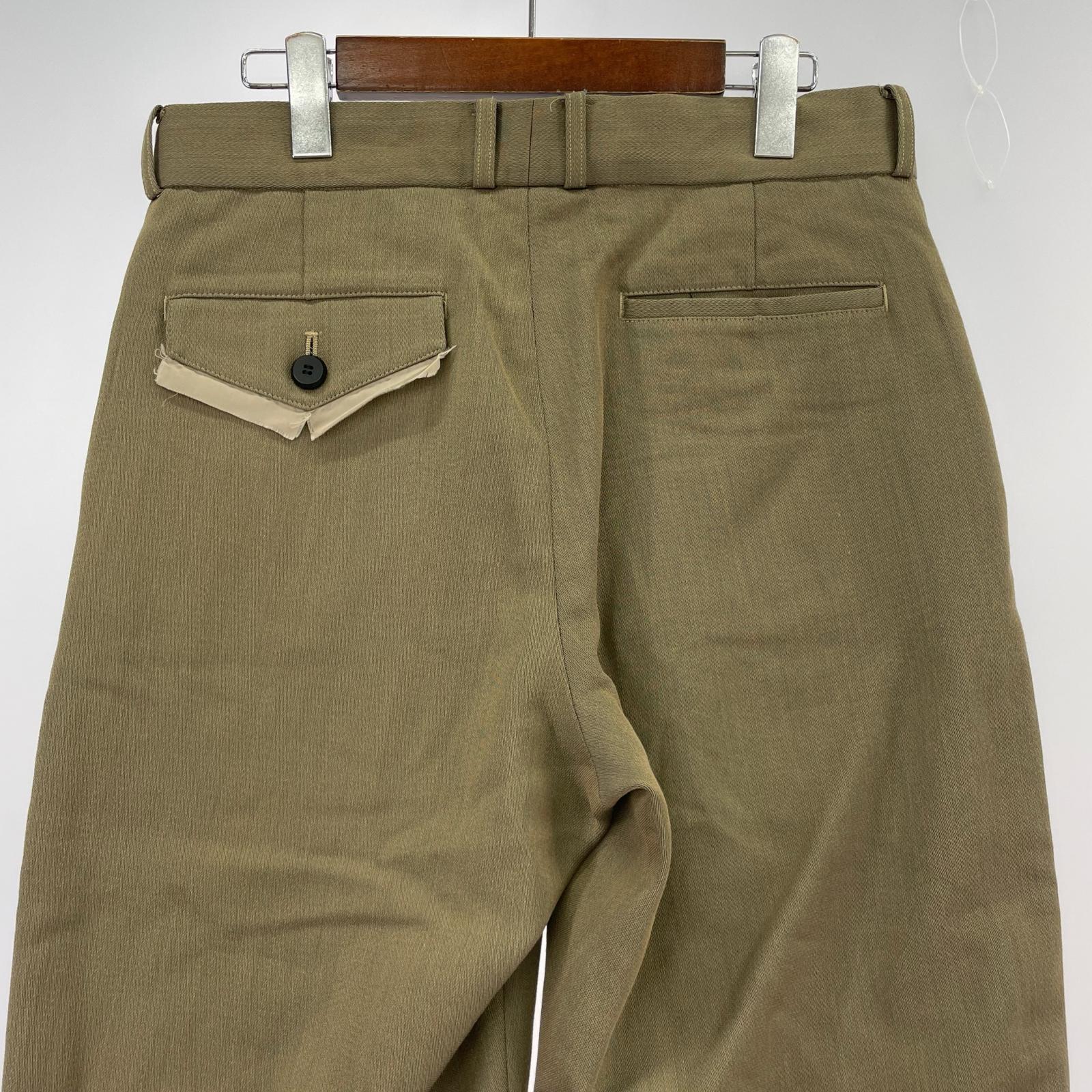 パンツ 23AW LAYERED BOOTCUT PANTS ブーツカットパンツ M M ベージュ