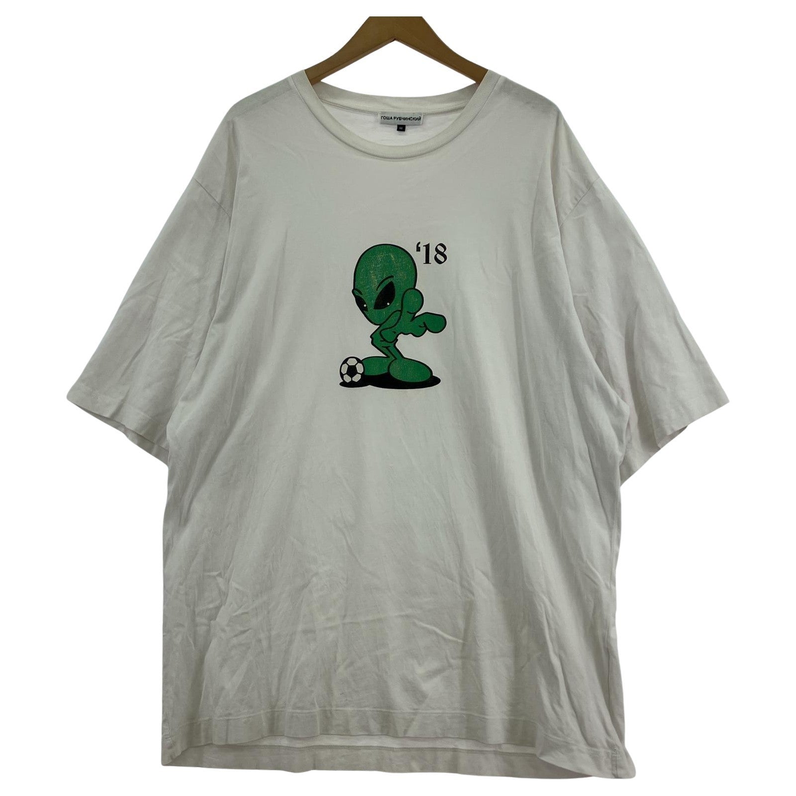 半袖Tシャツ 18ss エイリアンTEE M ホワイト