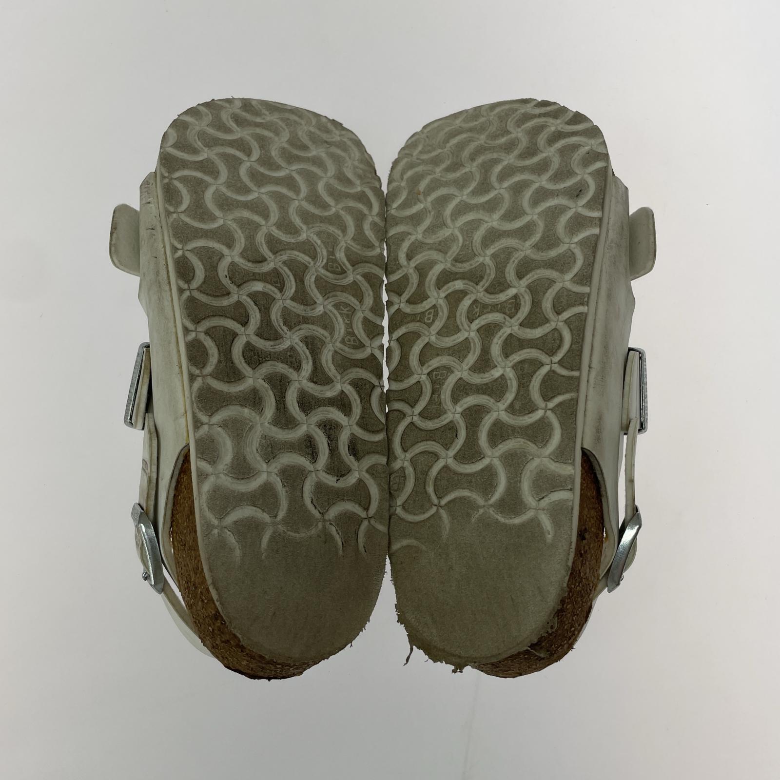 サンダル BIRKENSTOCK サンダル 24.5cm (US6 1/2 UK6 EU39) ホワイト