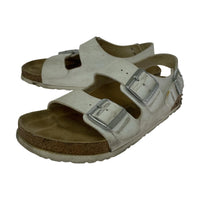 サンダル BIRKENSTOCK サンダル 24.5cm (US6 1/2 UK6 EU39) ホワイト