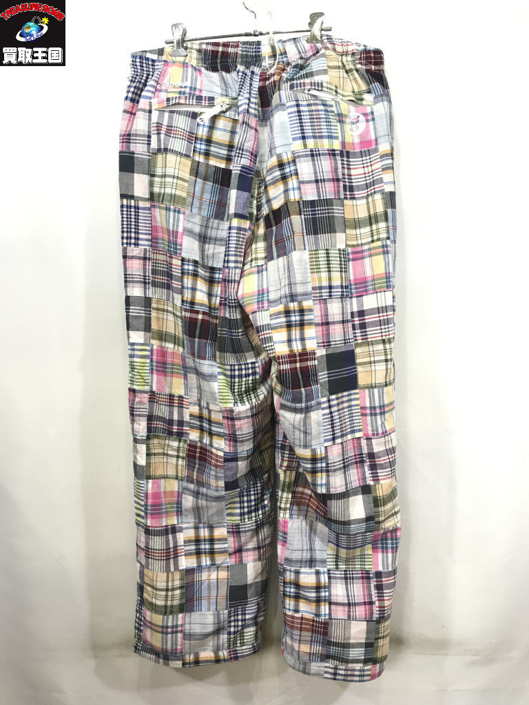 パンツ GOODENOUGH 25SS Patchwork Full Zip Track