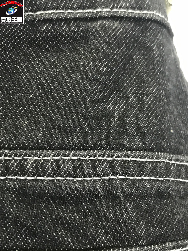 デニムパンツ 24AW 2-Tone Paneled Baggy Jean Black