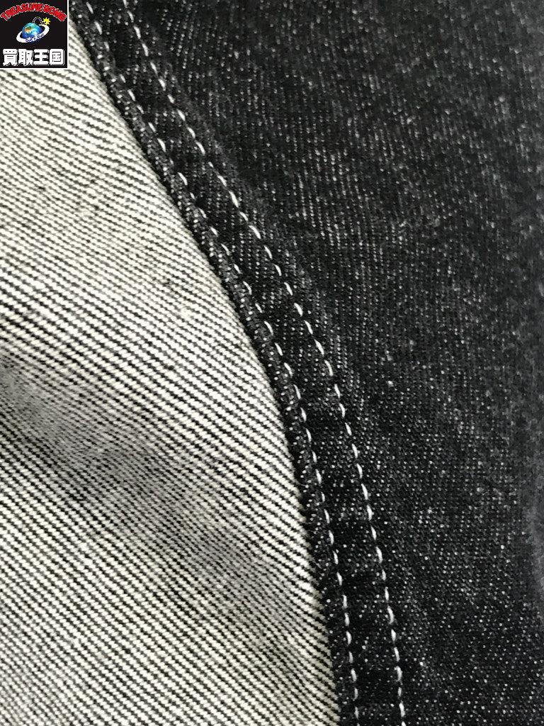 デニムパンツ 24AW 2-Tone Paneled Baggy Jean Black
