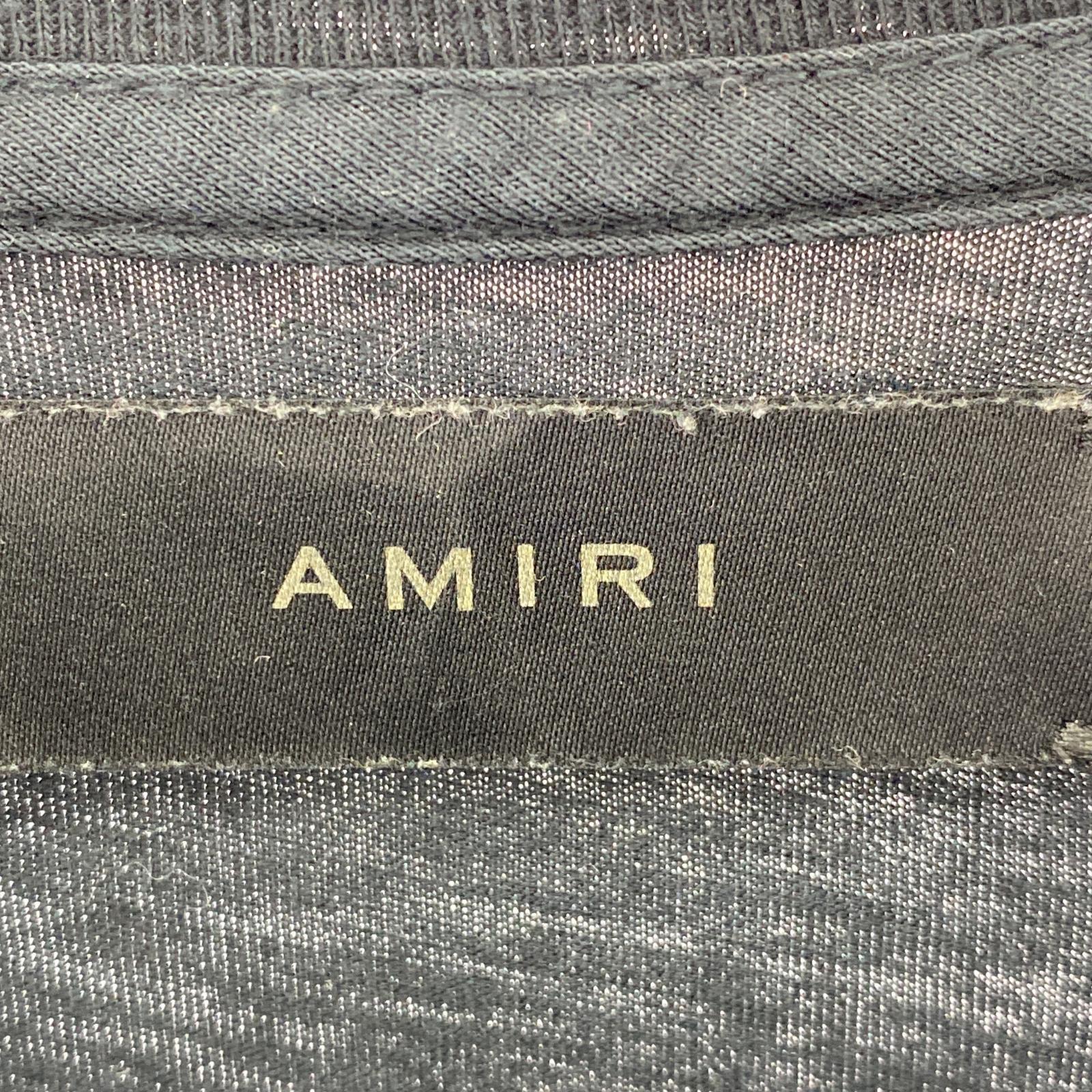 半袖Tシャツ AMIRI ペイズリーロゴ プリントTee M ブラック M ブラック