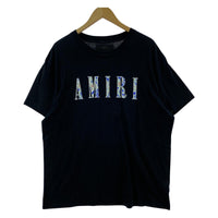 半袖Tシャツ AMIRI ペイズリーロゴ プリントTee M ブラック M ブラック