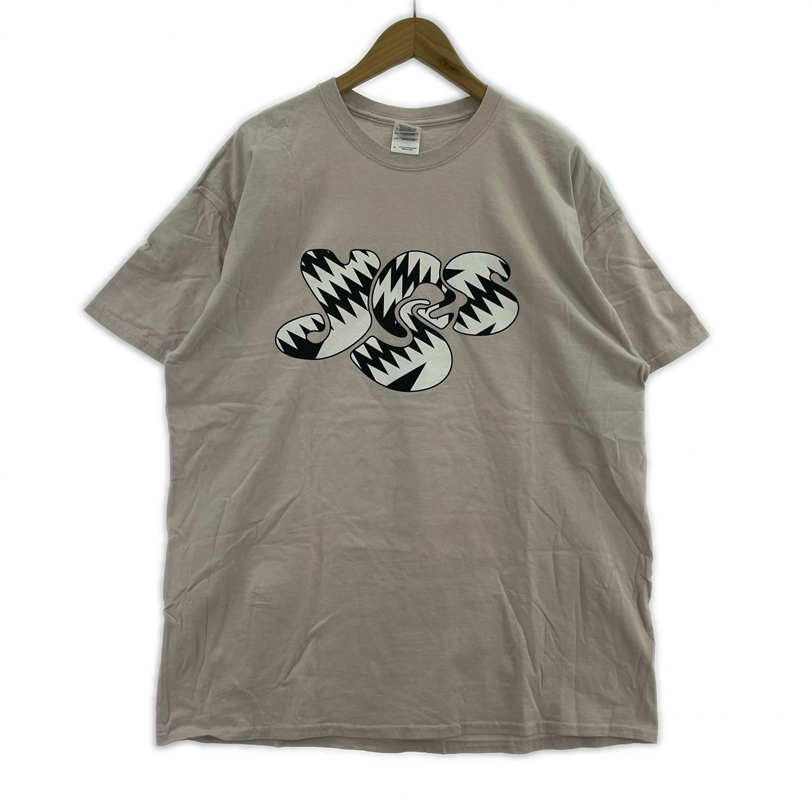 半袖Tシャツ バンドT YES グレー