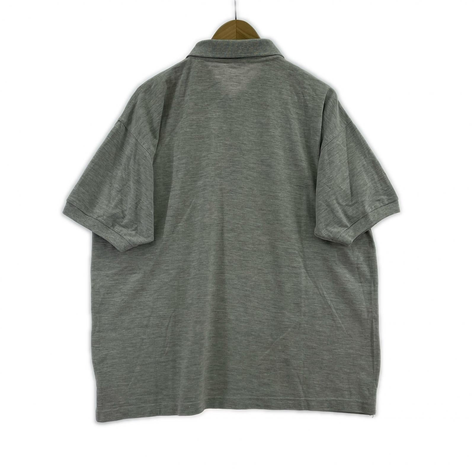 ポロシャツ 90s 銀タグ グレー (XL) グレー