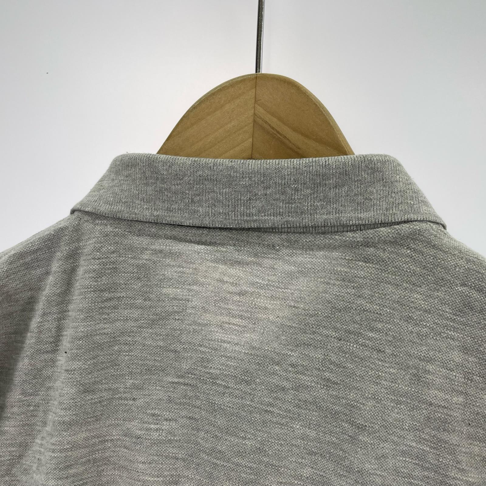 ポロシャツ 90s 銀タグ グレー (XL) グレー