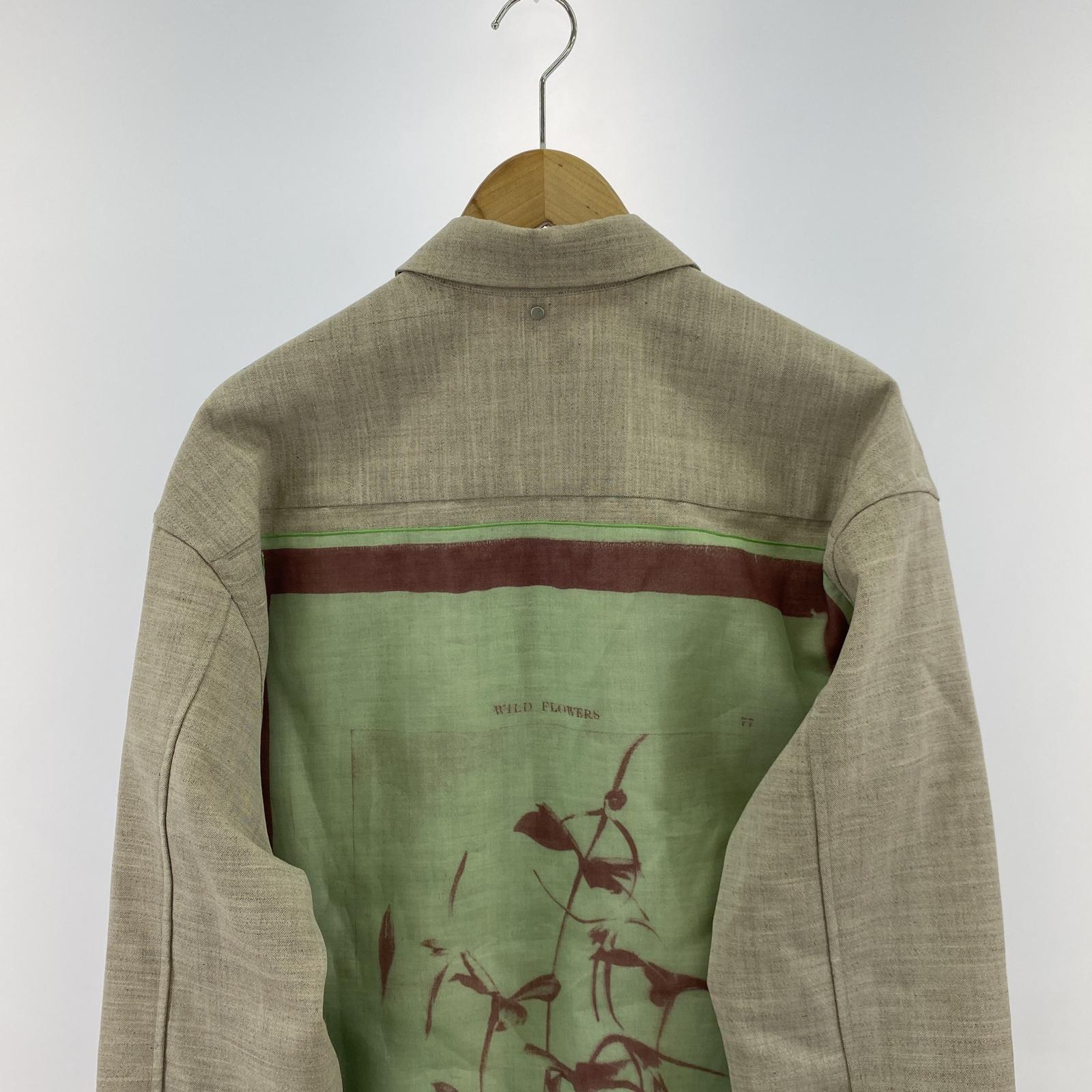ジャケット OAMC JAMMER SHIRT ジャーマンシャツ コーチジャケット XS グレー グレー
