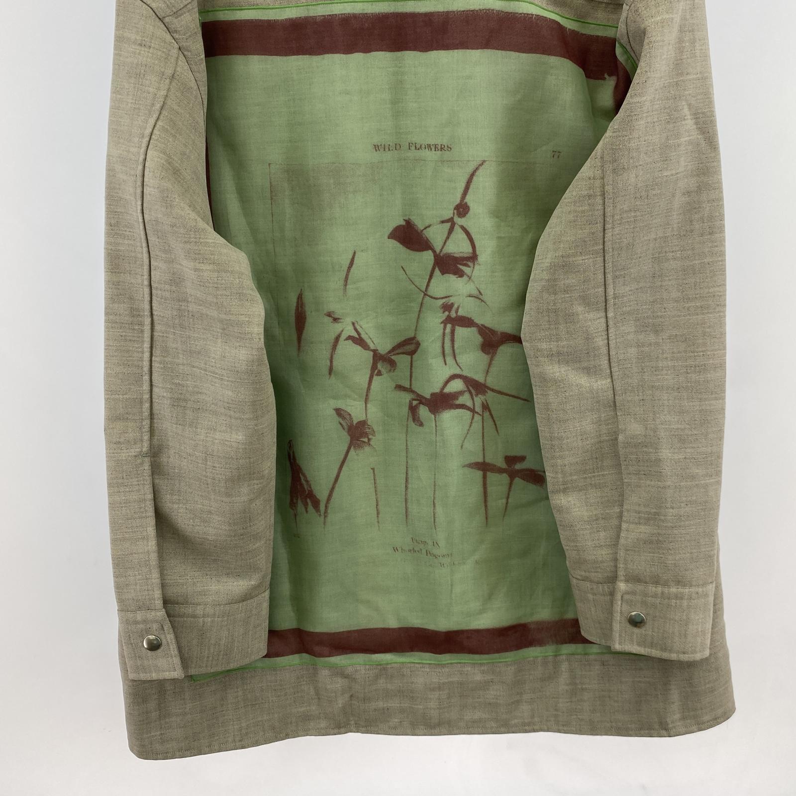 ジャケット OAMC JAMMER SHIRT ジャーマンシャツ コーチジャケット XS グレー グレー