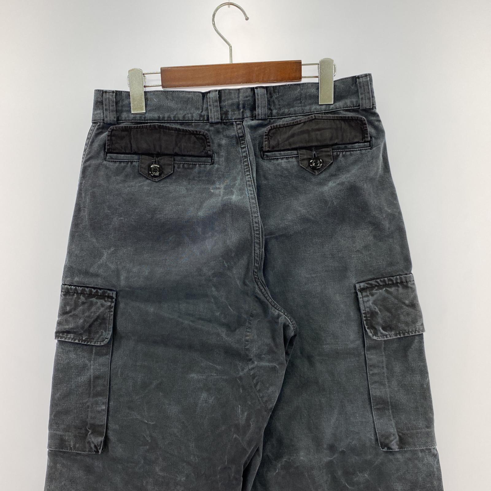 パンツ OUTIL PANTALON BLESLE M-47型 カーゴパンツ 12 ネイビー ネイビー