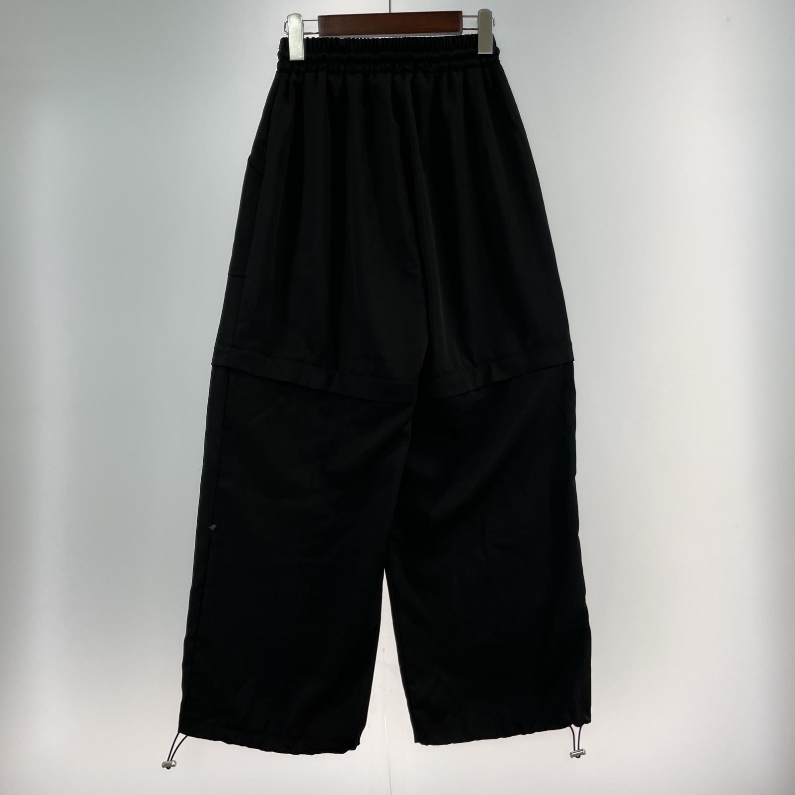 パンツ ワイドパンツ BLK M ブラック