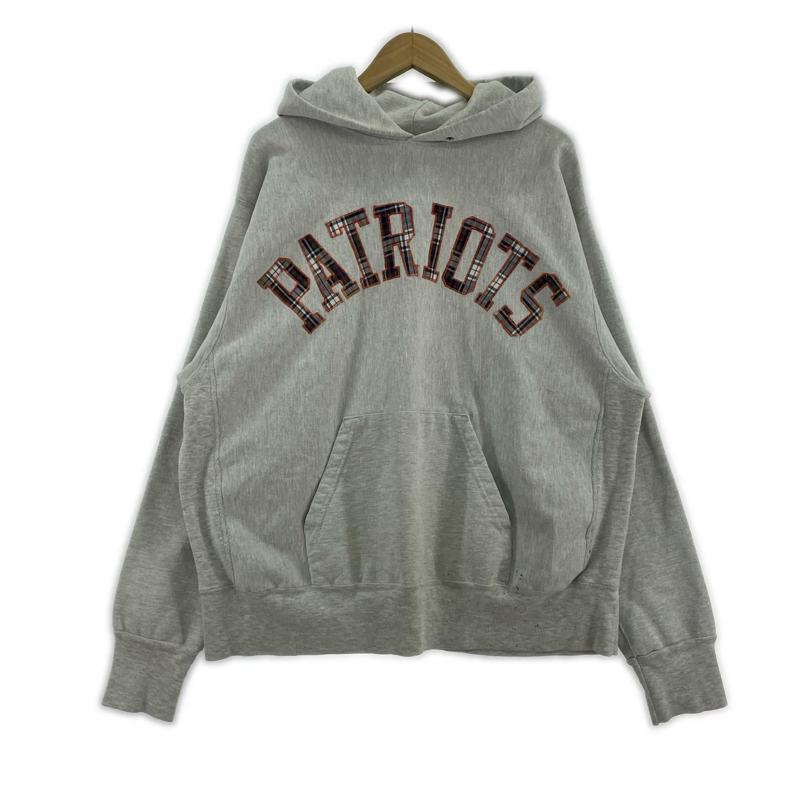 パーカー GO FOR THE GOLD PATROITS グレー (XL) グレー