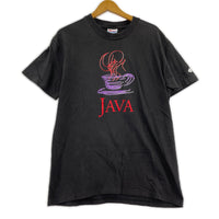半袖Tシャツ Hanes JAVA Tシャツ 90s M ブラック
