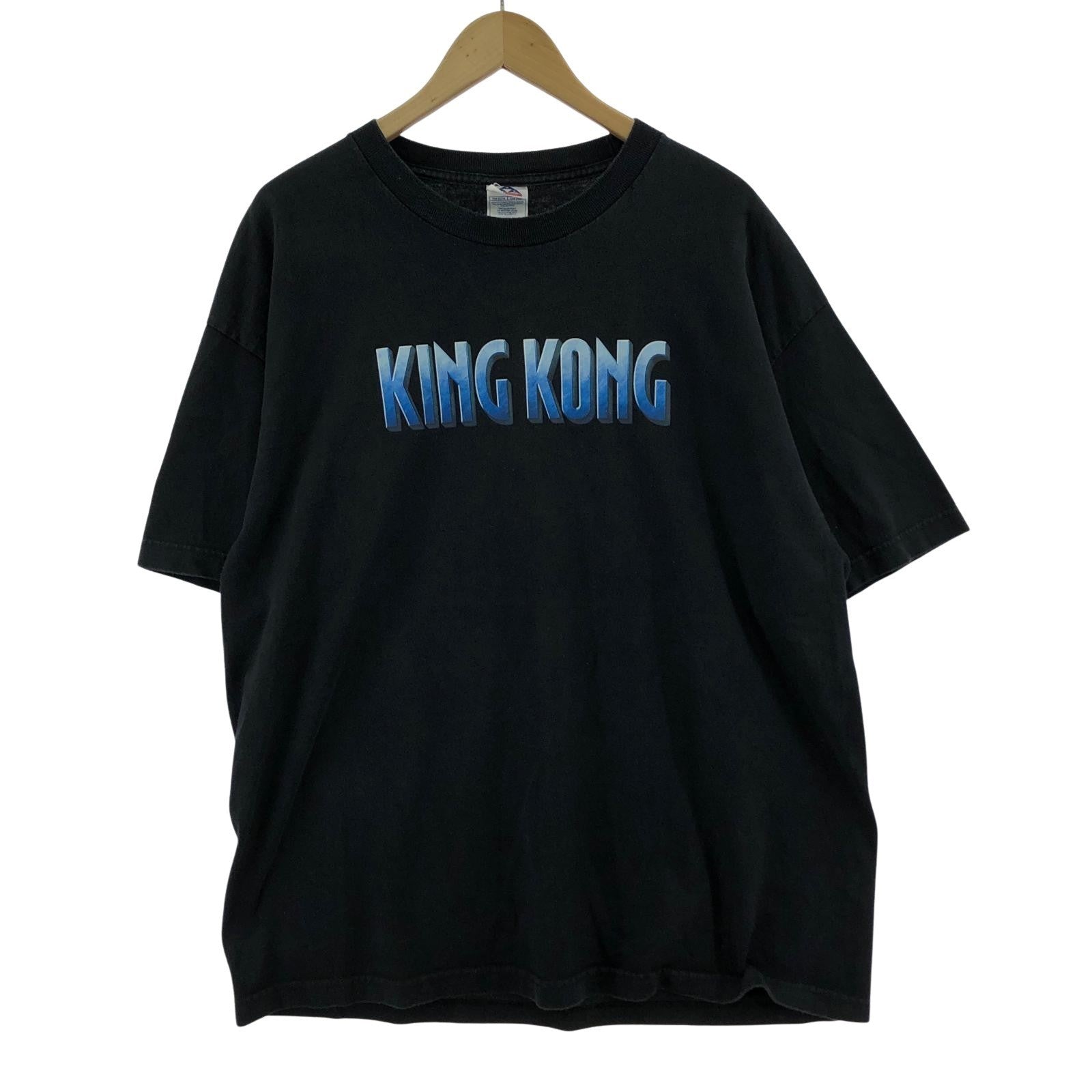 半袖Tシャツ KING KONG 黒 XL ブラック