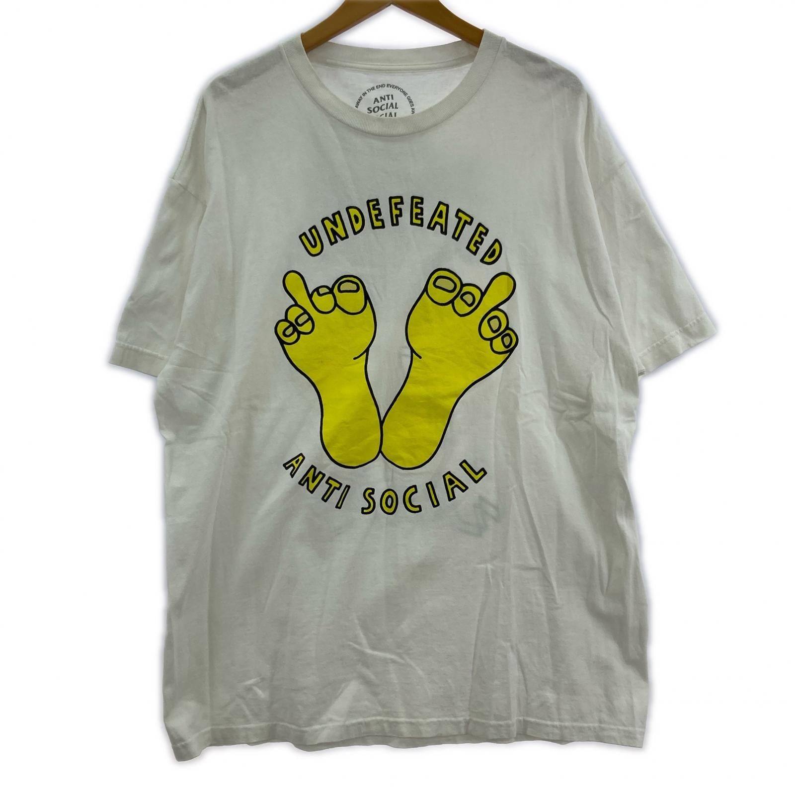 半袖Tシャツ 20ss UNDEFEATED x ASSC Tee 白 XL ホワイト