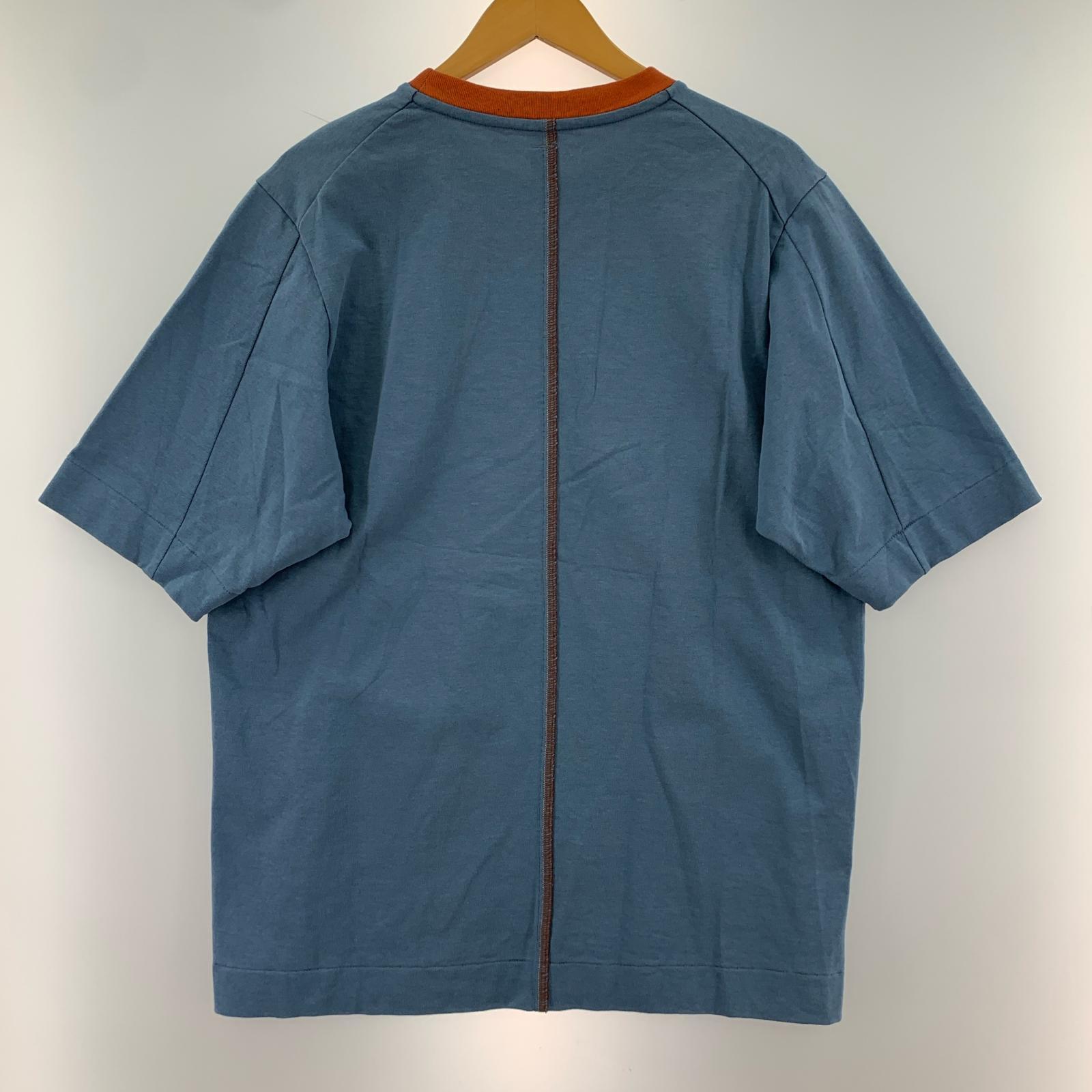 半袖Tシャツ 23SS ドッキング S/Sカットソー M BLU 2301SK78S M