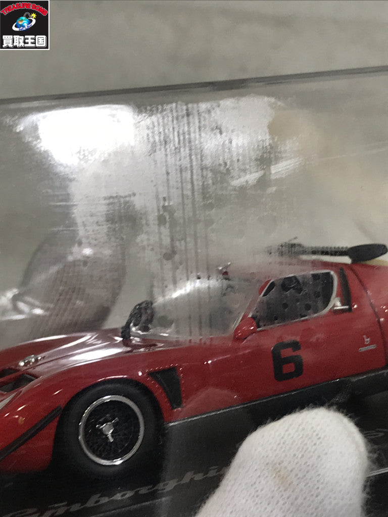 京商ランボルギーニイオタ サーキットの狼 潮来のOX スケールカー