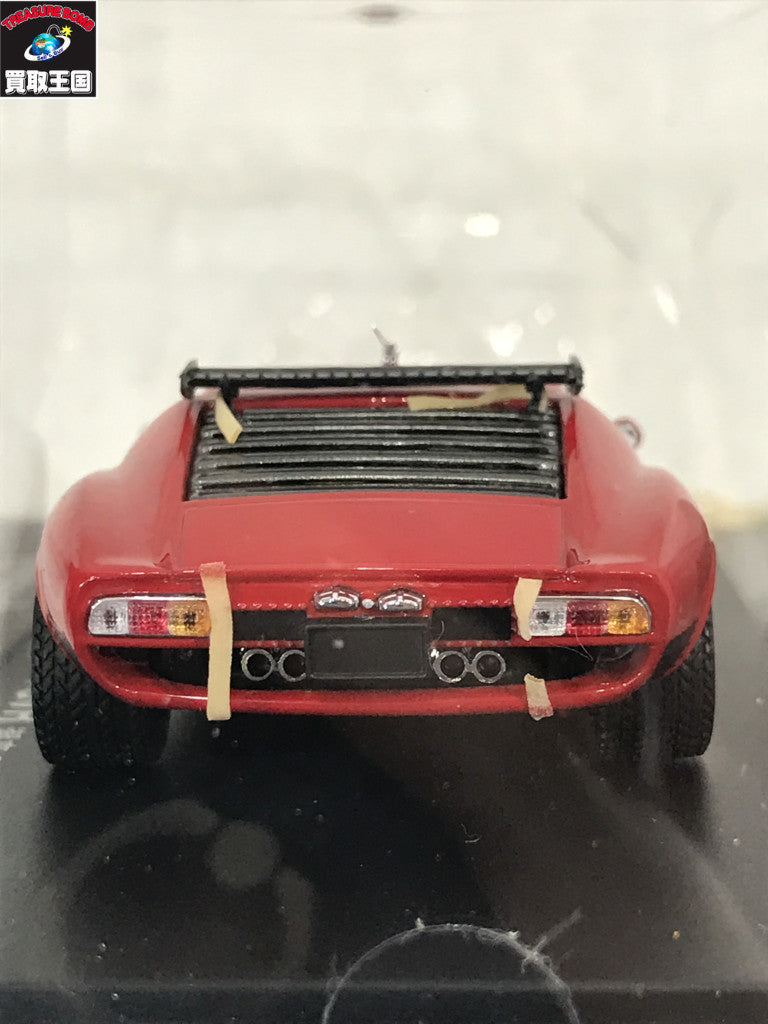 京商ランボルギーニイオタ サーキットの狼 潮来のOX スケールカー