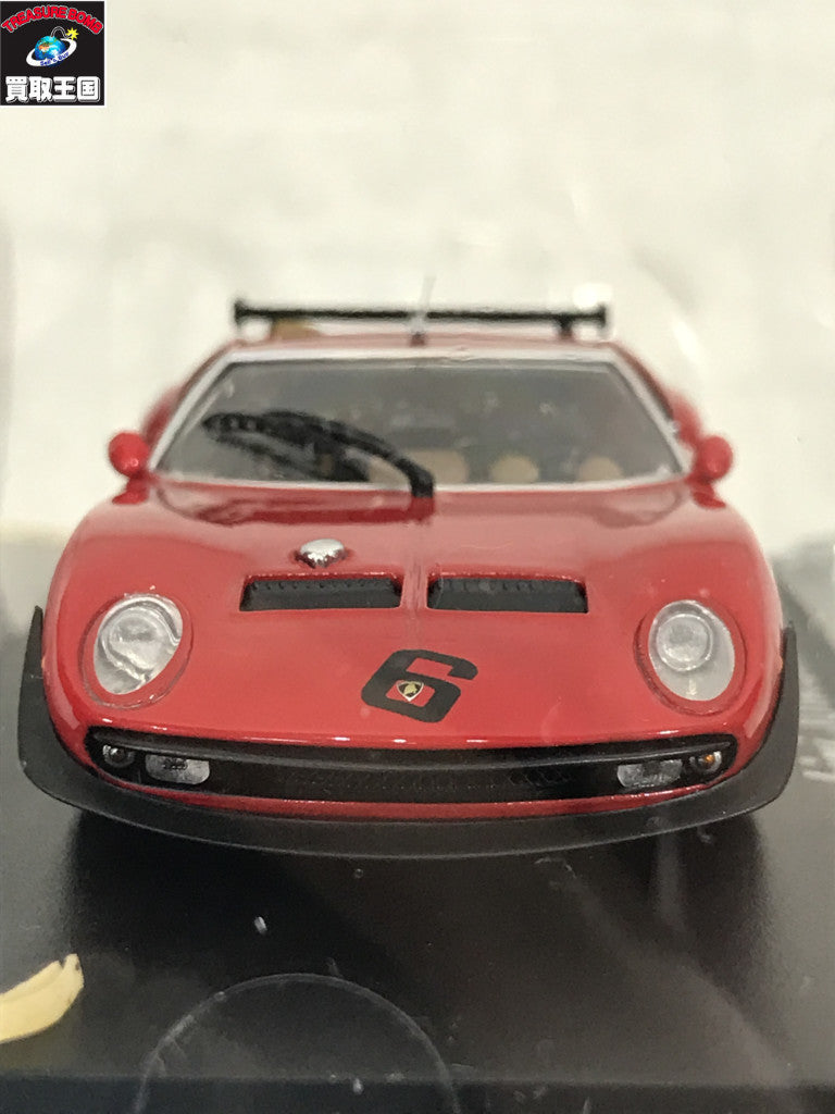 京商ランボルギーニイオタ サーキットの狼 潮来のOX スケールカー