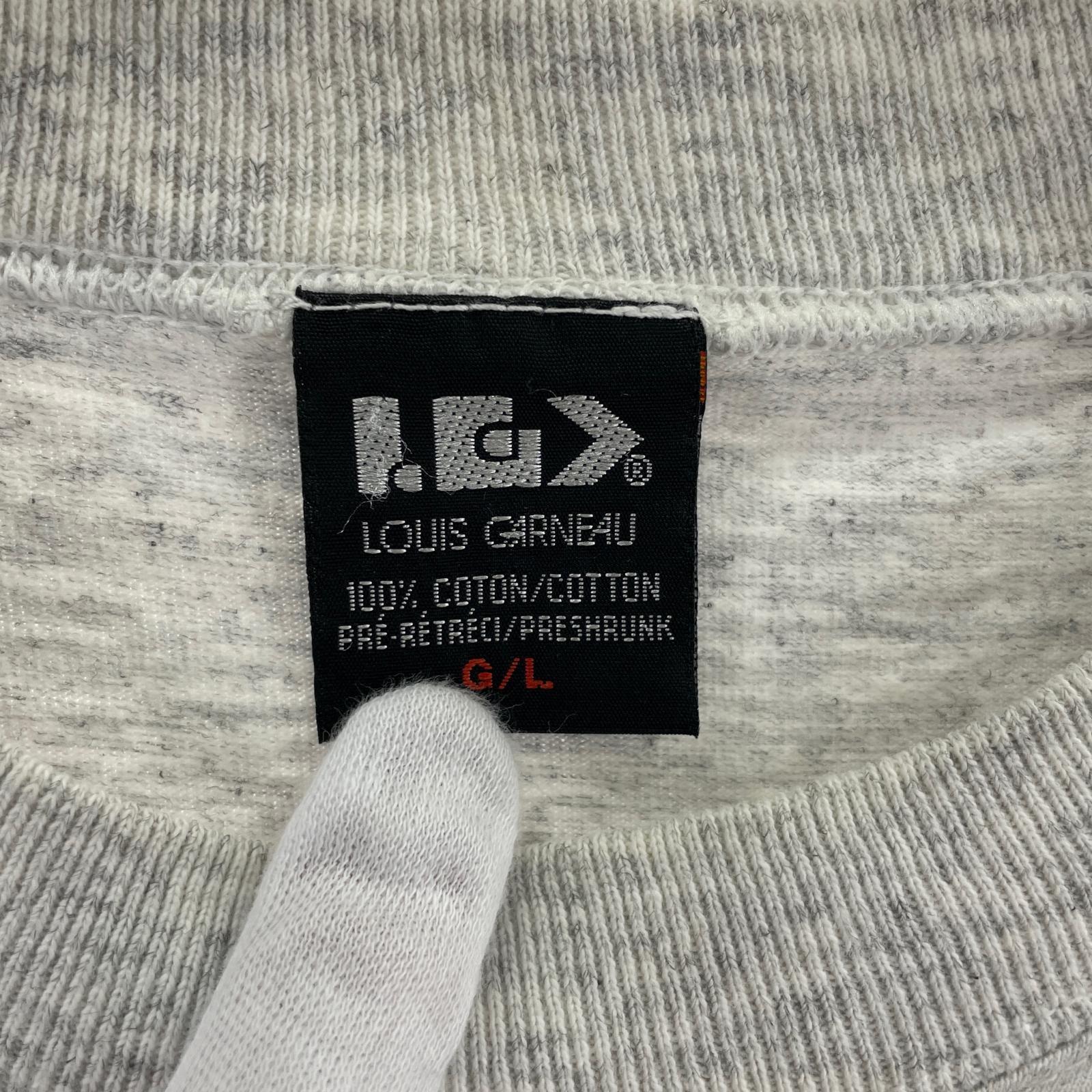 半袖Tシャツ LOUIS GARNEAU 90s カナダ製 カットソー (L) L グレー