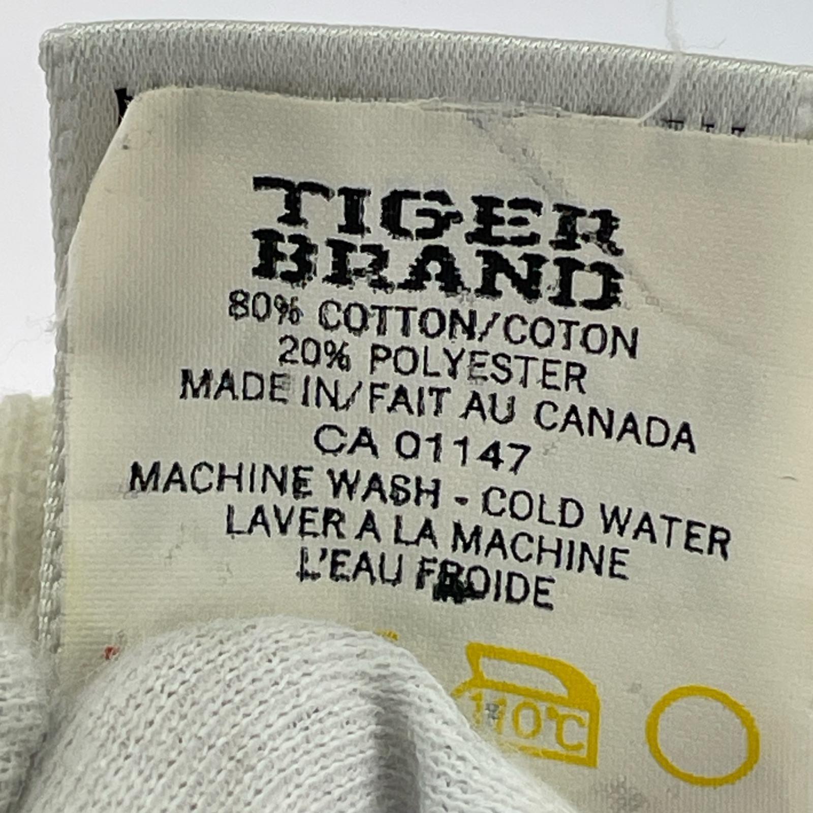 スウェット TIGER BRAND スウェット 白 (L)