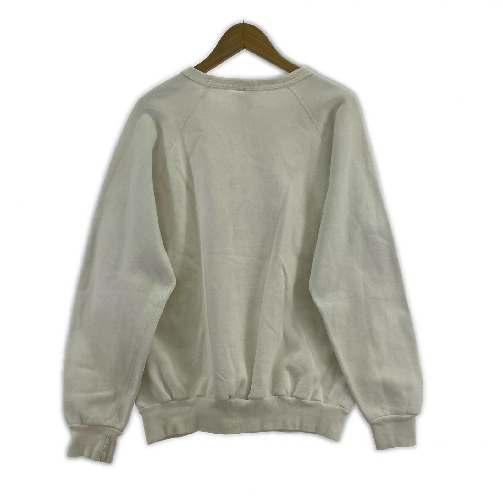 スウェット TIGER BRAND スウェット 白 (L)