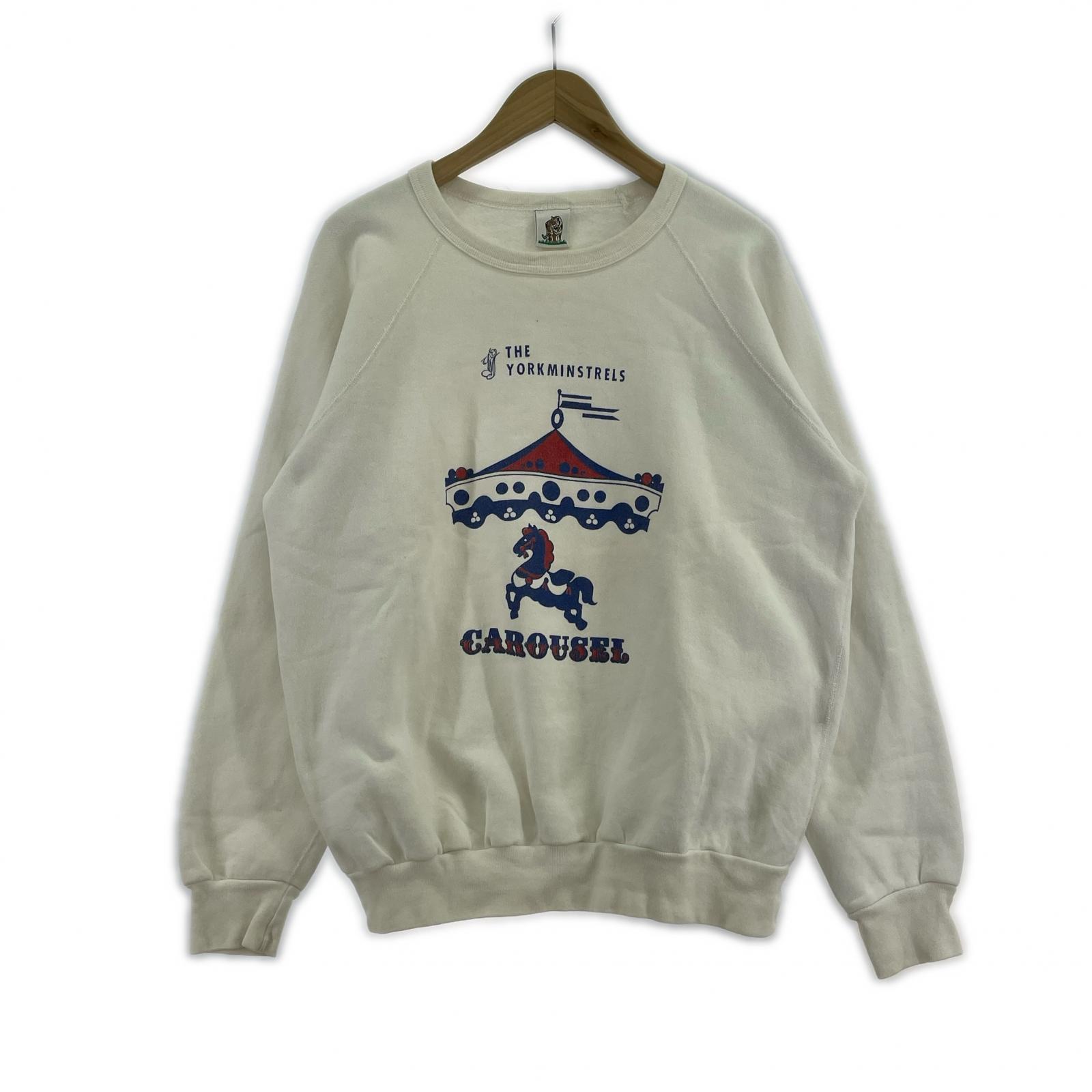 スウェット TIGER BRAND スウェット 白 (L)